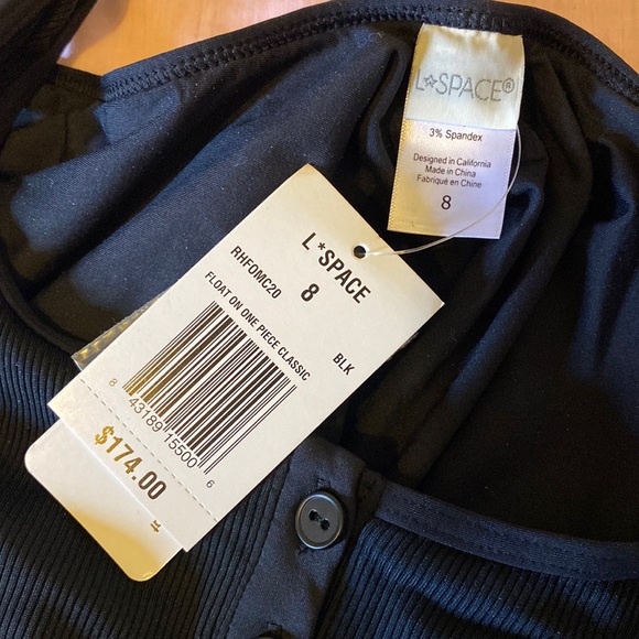 L*Space Ribbed Float On One Piece Swimsuit - Picture 9 of 9